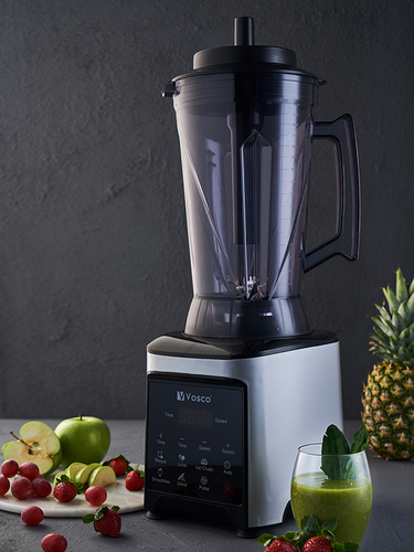 Vosco Dijital Bar blender Pro XL 4L (8 Bıçak) Gri 1600W